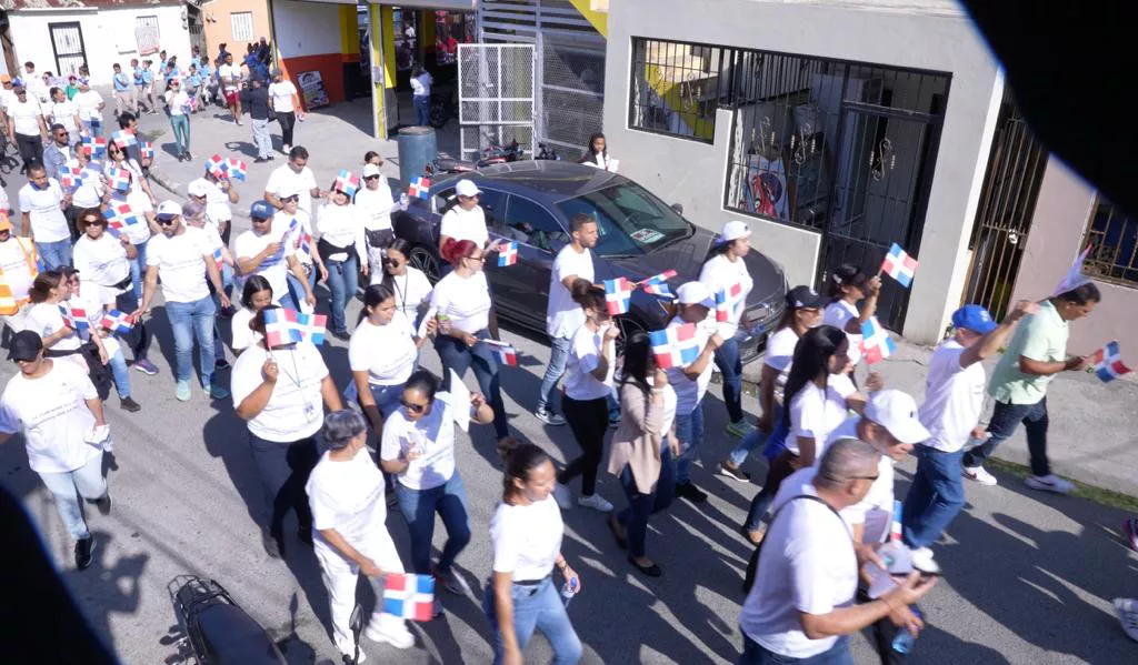 marchan por la paz en Jarabacoa 3